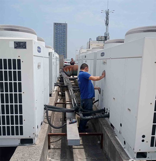 郴州市中央空调制热和不制冷系统维修方法